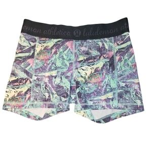 Lululemon What The Sport Short Luxtreme Iridescent Multi Activewear Shorts 8